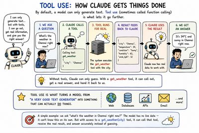 The tool use flow