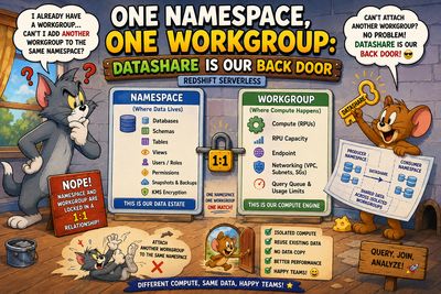 One Namespace, One Workgroup: Datashare Is Our Back Door